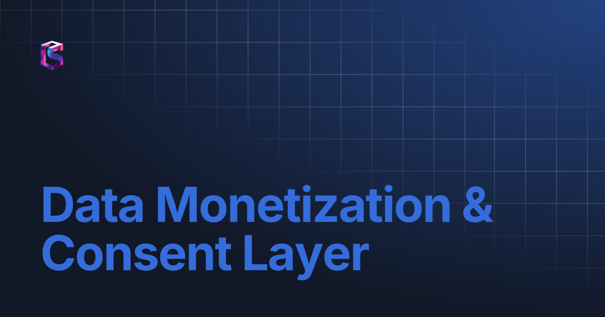 Data Monetization & Consent Layer | InSoBlokAI
